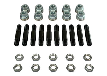 5/8" Wheel Steel Stud Kit w/ Steel Lugnuts (1.5" shoulder) 51500