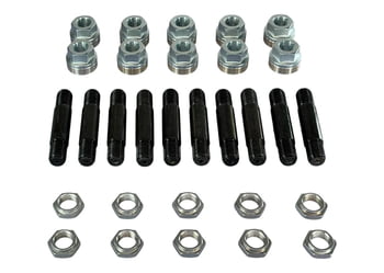 5/8" Steel Wheel Stud Kit w/ Steel Lugnuts (1.75" shoulder) 51590
