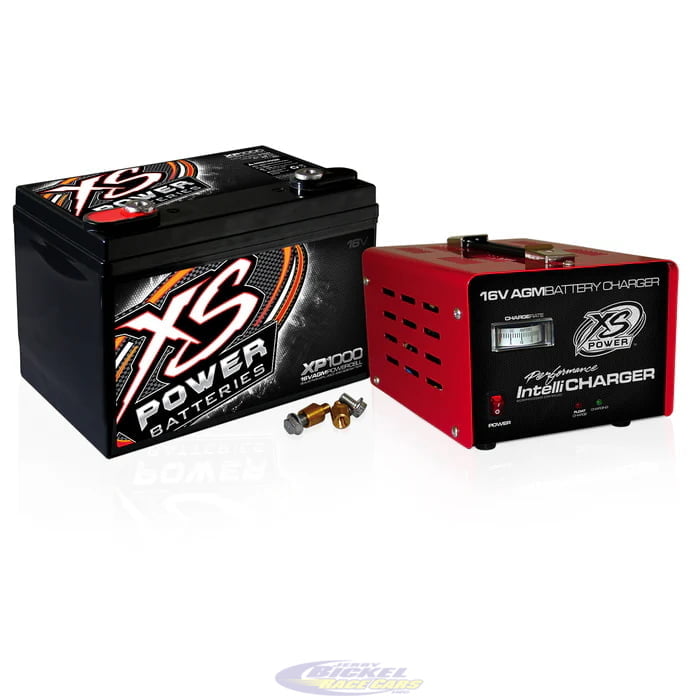 XS Power 16 Volt Battery XP1000 &1004 INTELLI Charge COMBO