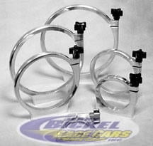 Billet Aluminum Bottle Mounts (4.375 D 2.5 lb CO2)