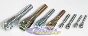 Threaded Clevis (3/8"-24 RH, Bolt 5/16", Slot 3/16")