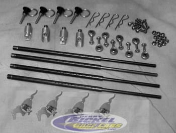 Custom Ford Mustang Wing Support Kit JBRC2013M