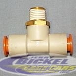 Branch Tee 1/8NPT 1/4