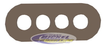 Rear 4-Link Doubler Plates JB-142-UPP