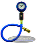 2.5" GLOW-IN-THE-DARK AIR PRESSURE GAUGE (15PSI)