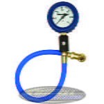 2.5" GLOW-IN-THE-DARK AIR PRESSURE GAUGE (60PSI)
